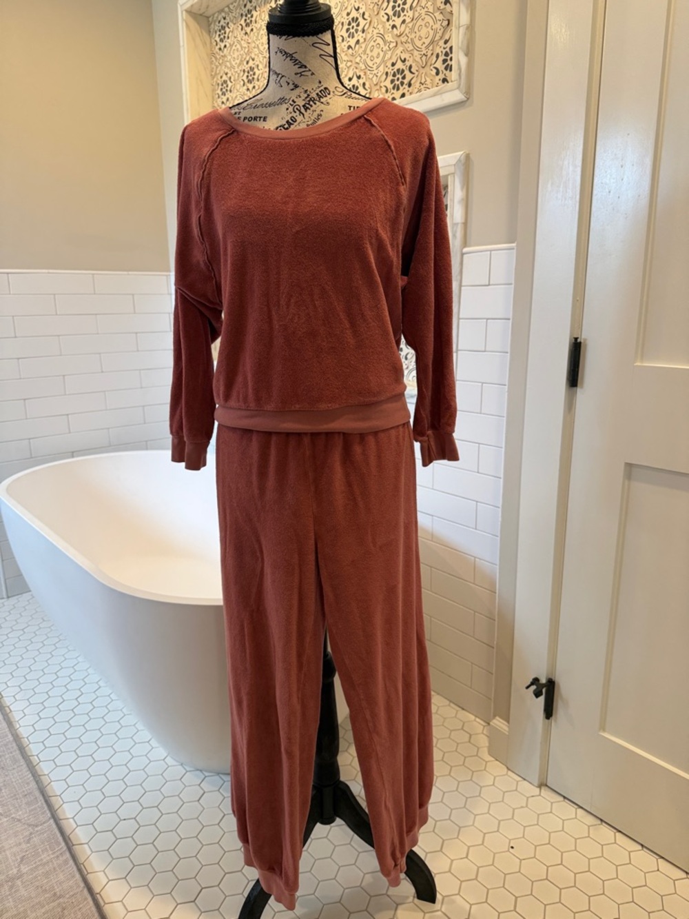 Suzi Kondi Dusty Rose TERRY SET